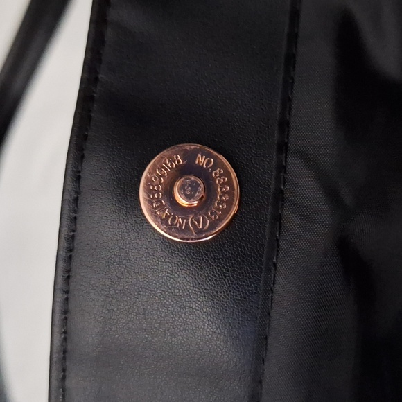 🌟 Victoria’s Secret Black Canvas Sparkle Tote Bag - Picture 7 of 16